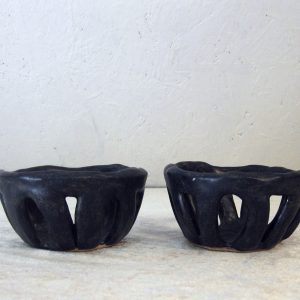Fyrfadslysestage i keramik