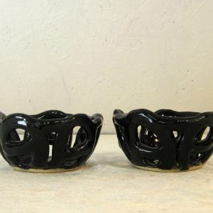 Fyrfadslysestage i keramik