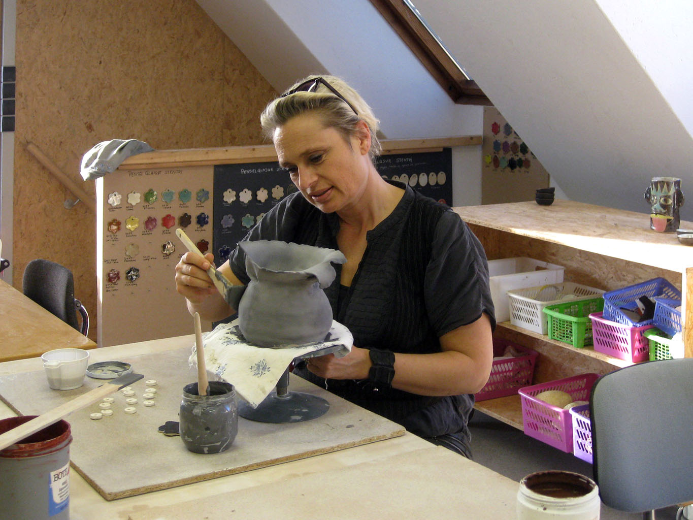 Keramik - kursusdeltager